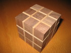 Board and Cube Burr (Katsumoto Cube)